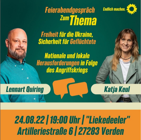 Katja Keul und Lennart Quiring in Verden 24.08.