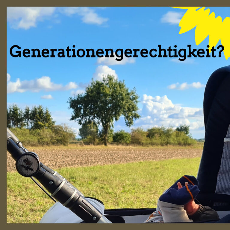 Landtagswahl: Generationengerechtigkeit