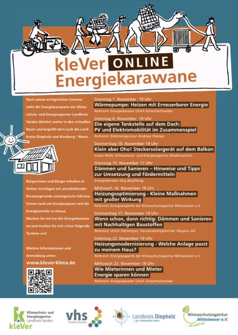 KleVer Online Energiekarawane