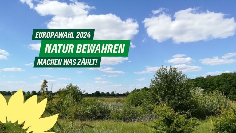 Europawahl 2024: Natur bewahren