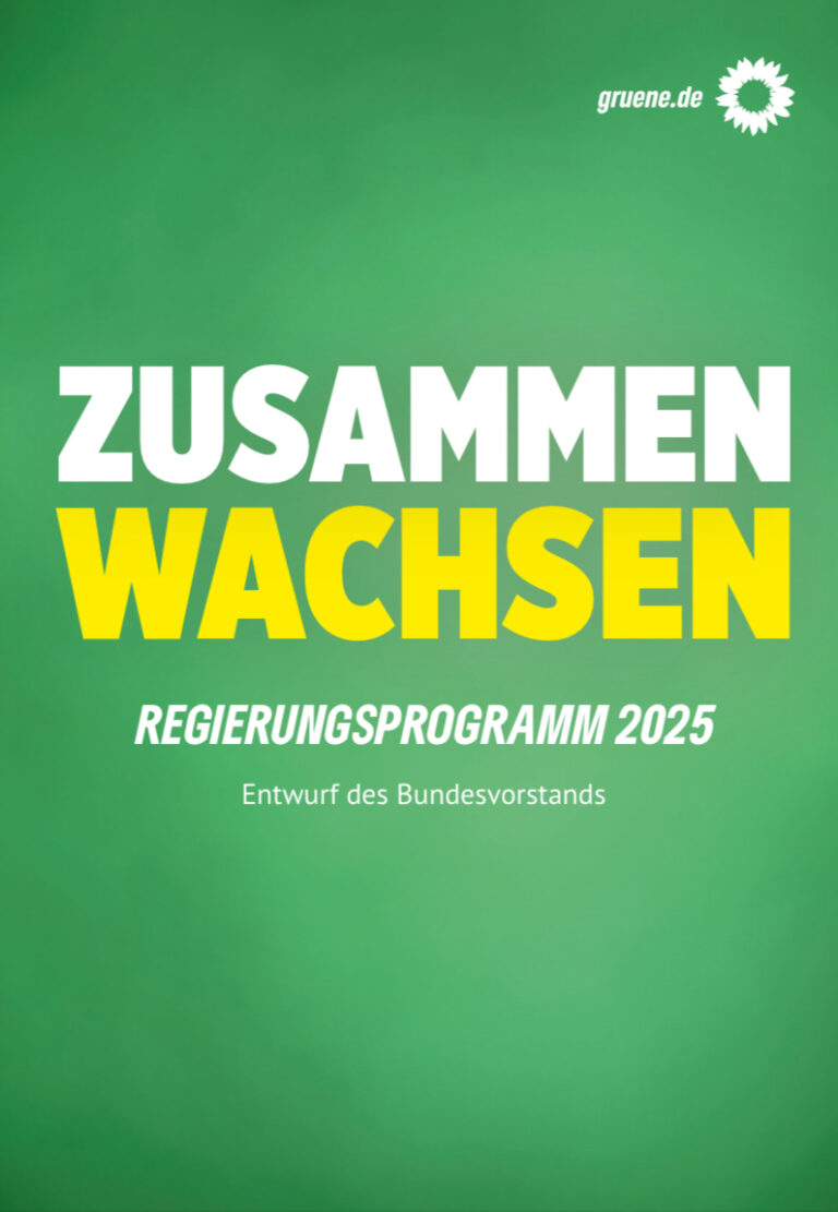 Entwurf Wahlprogramm Bundestagswahl 2025