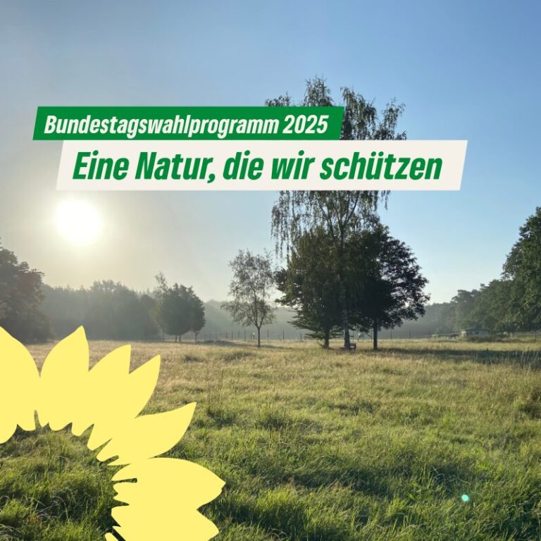 Natur: Wahlprogramm Entwurf