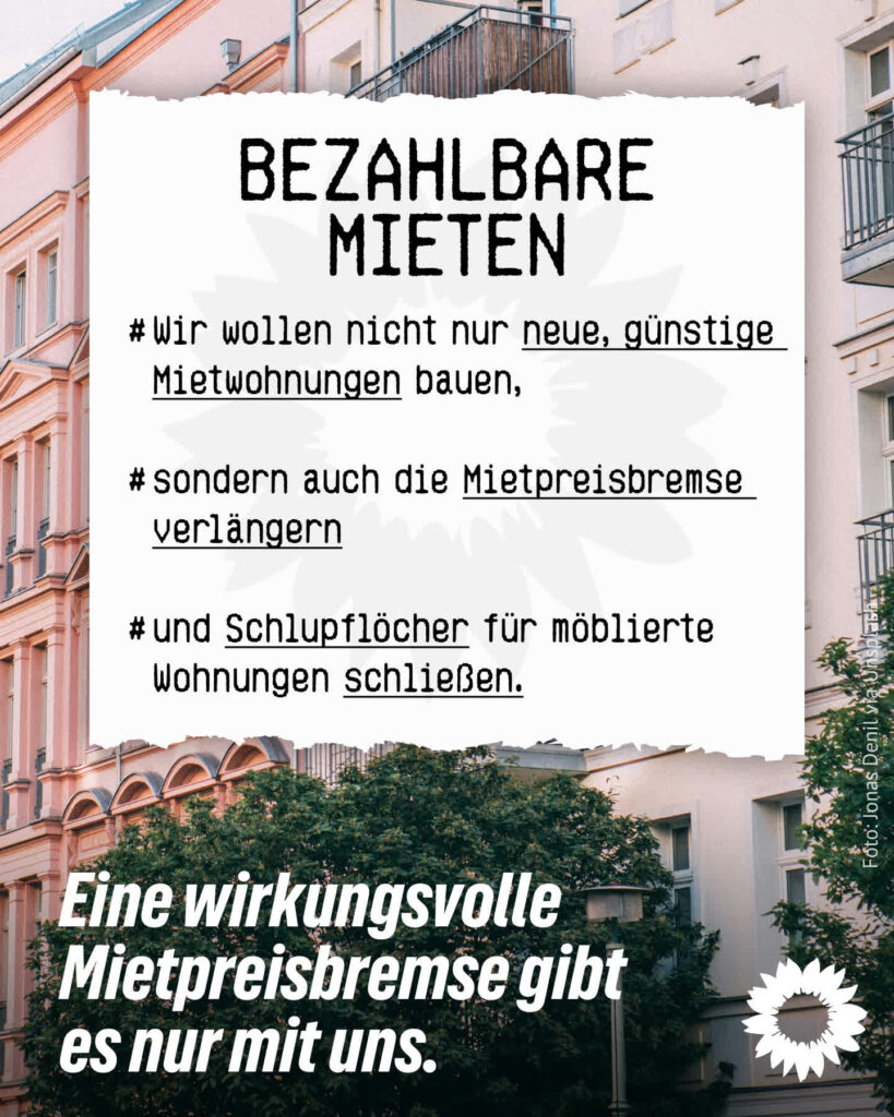 Bezahlbare Mieten