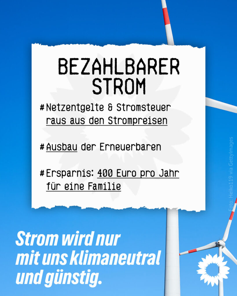 Bezahlbarer Strom