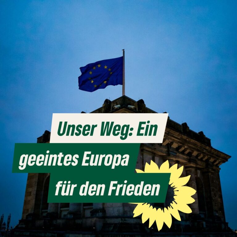 Für Frieden in Freiheit: Ein starkes Europa ist die Antwort