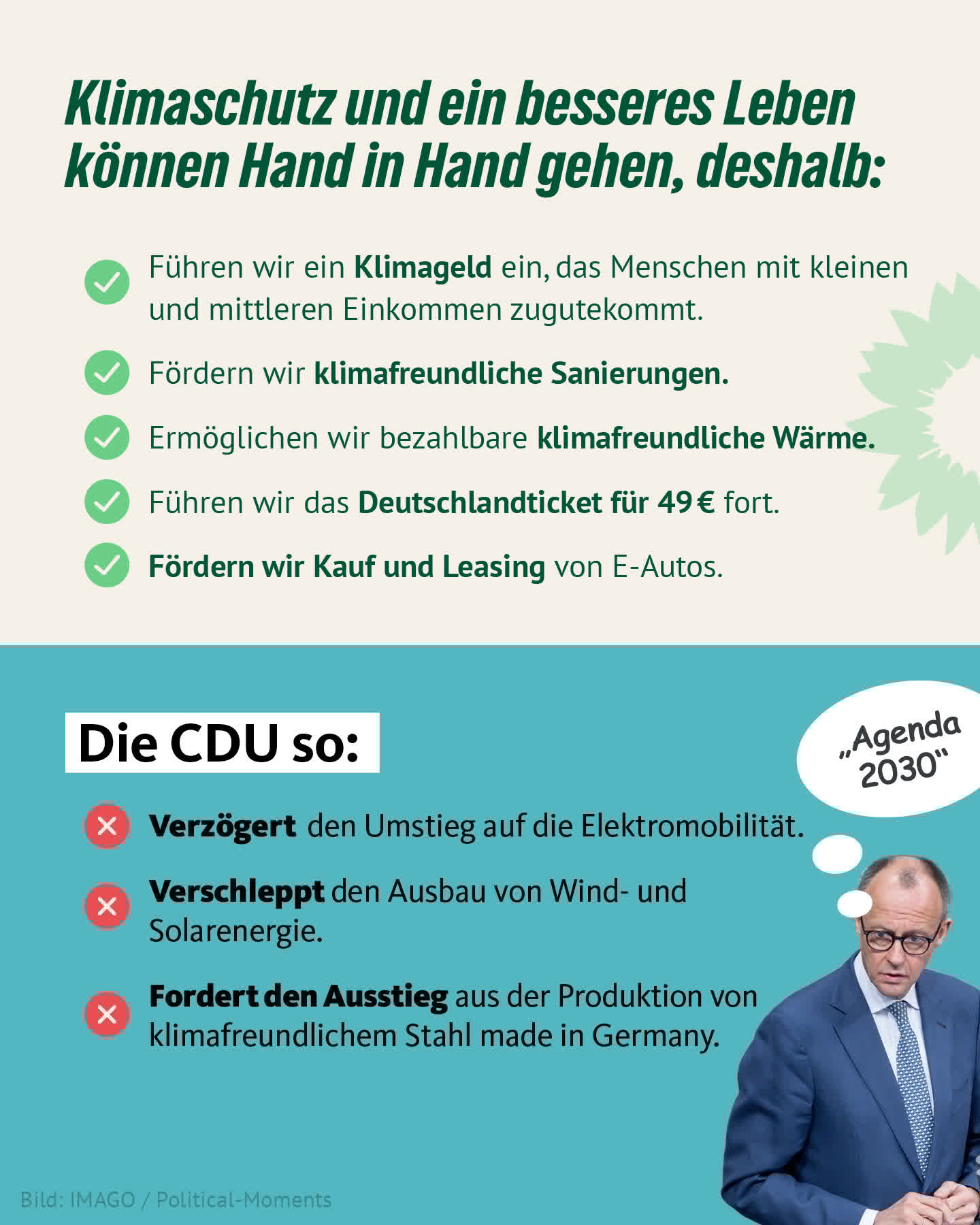 Klimaschutz Besseres Leben BTW25