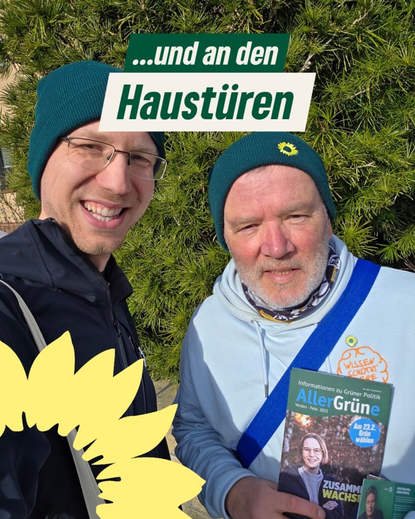 Wahlkampf Haustuer BTW25