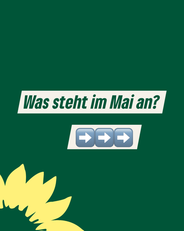 Was steht im Mai an?