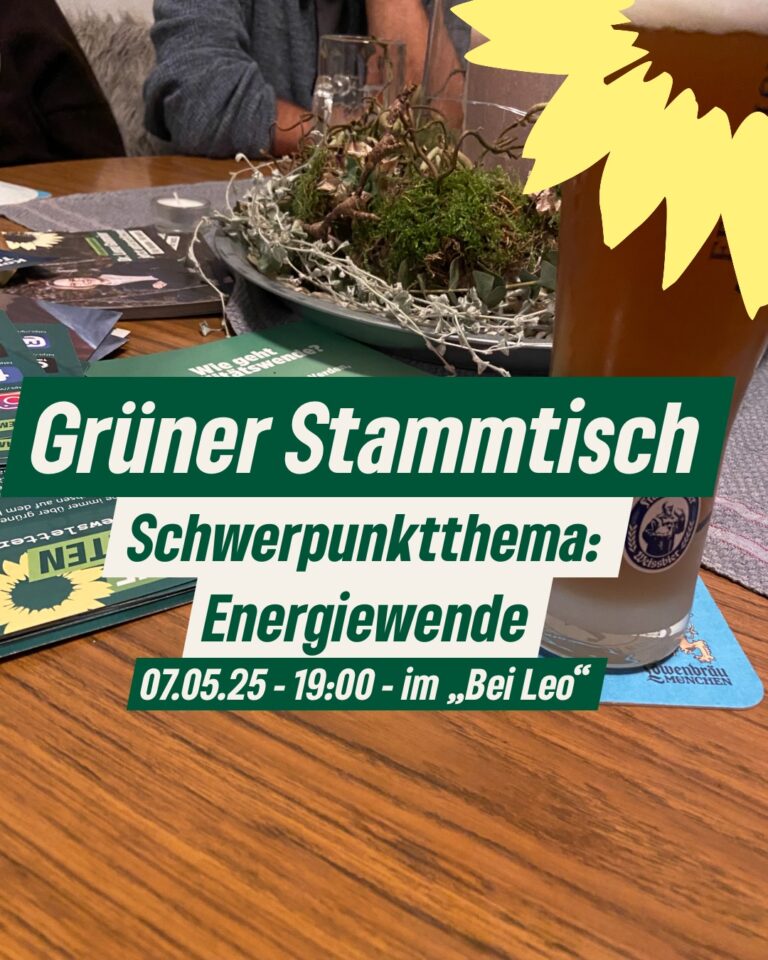 Stammtisch Mai: Energiewende