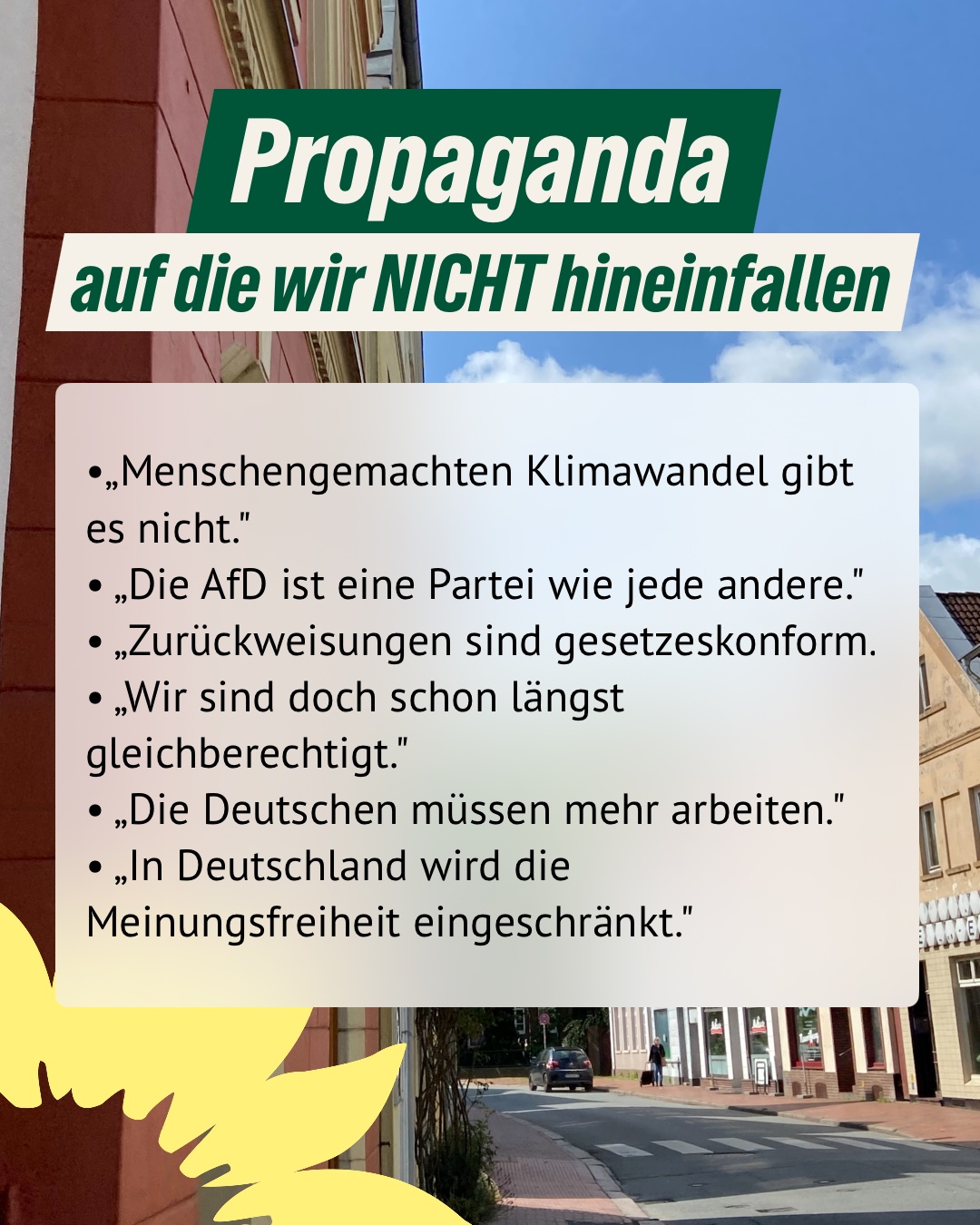 Propaganda nicht