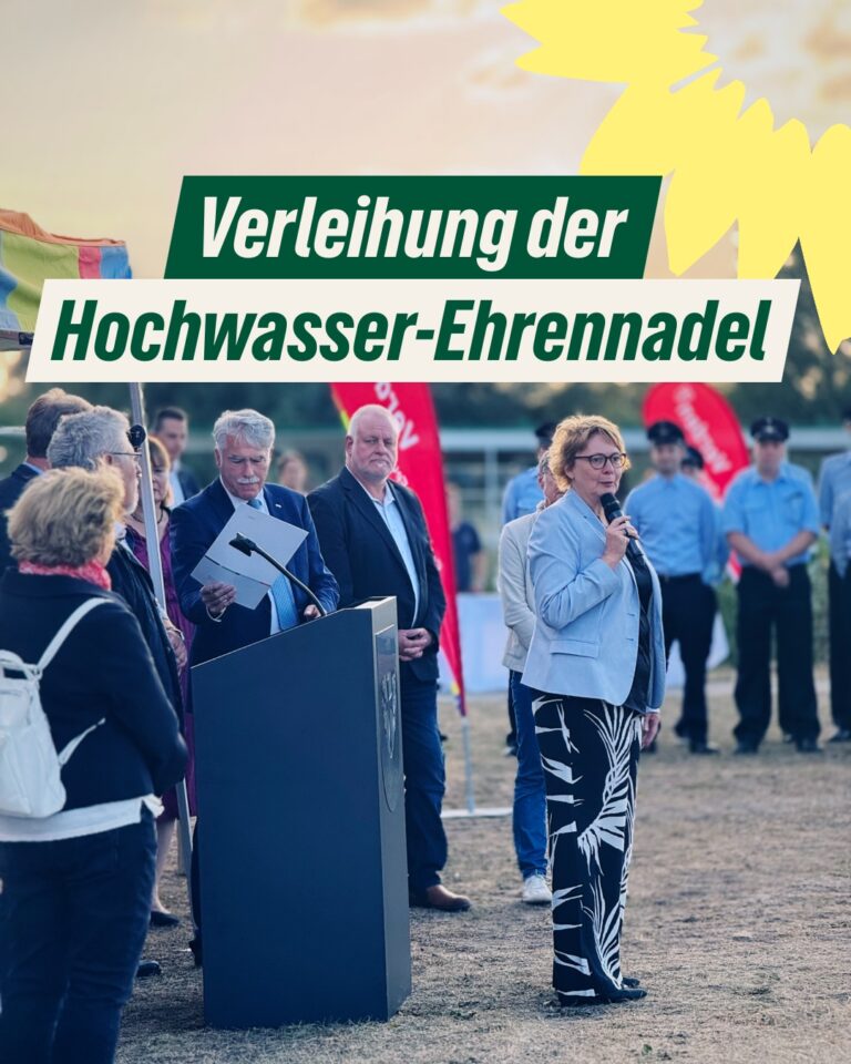 Verleihung der Hochwassermedaillen des Landes Niedersachsen