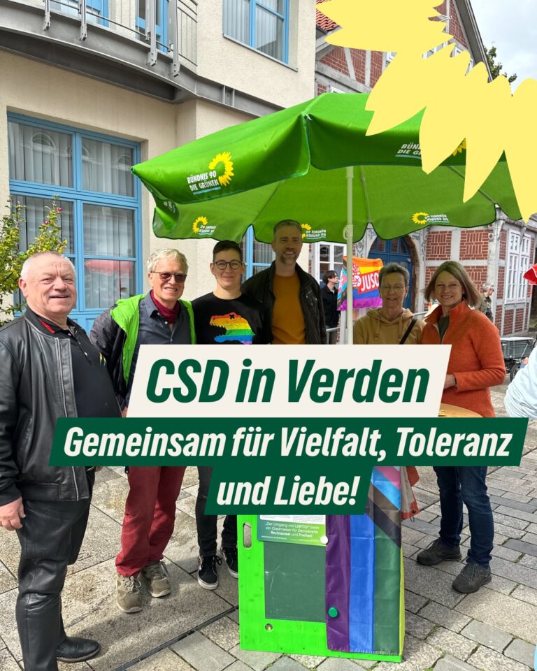  Gemeinsam stark für Vielfalt beim CSD in Verden! 