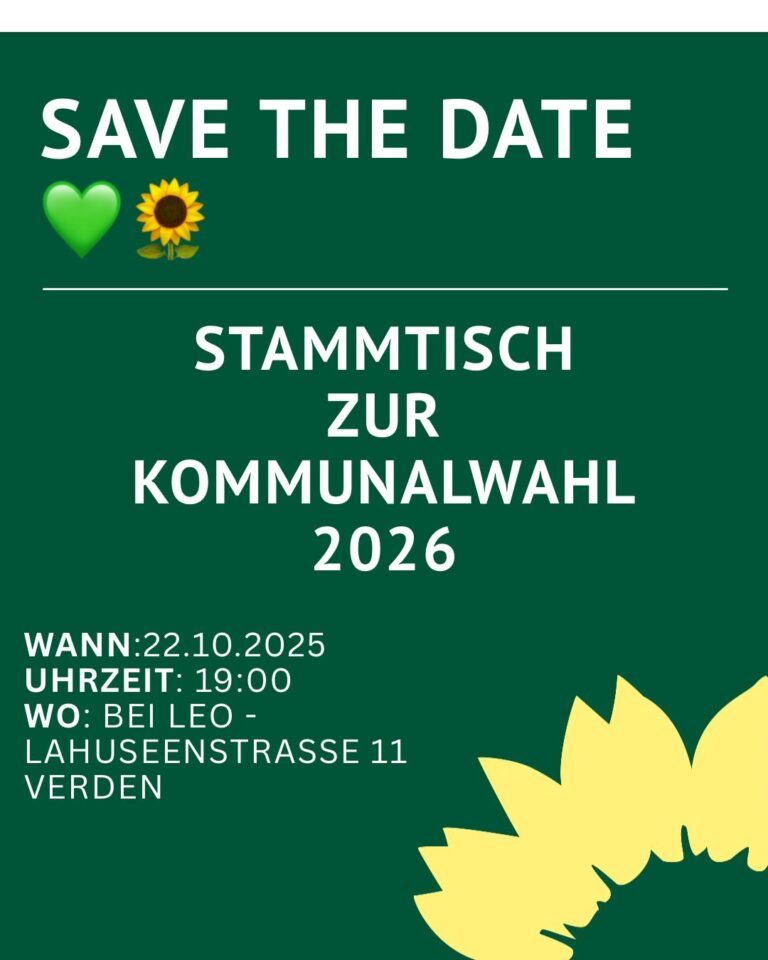 Stammtisch 22.10. Kommunalwahlkampf