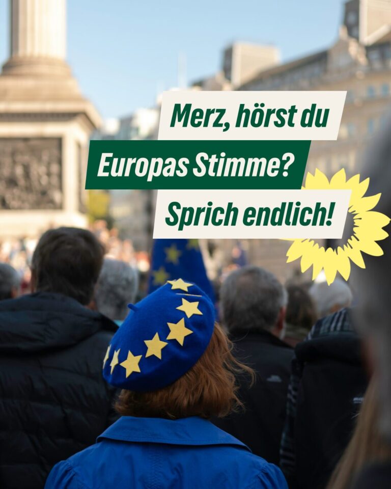 Donald Trump droht Europa – und Friedrich Merz schweigt noch. Das können wir nicht hinnehmen!