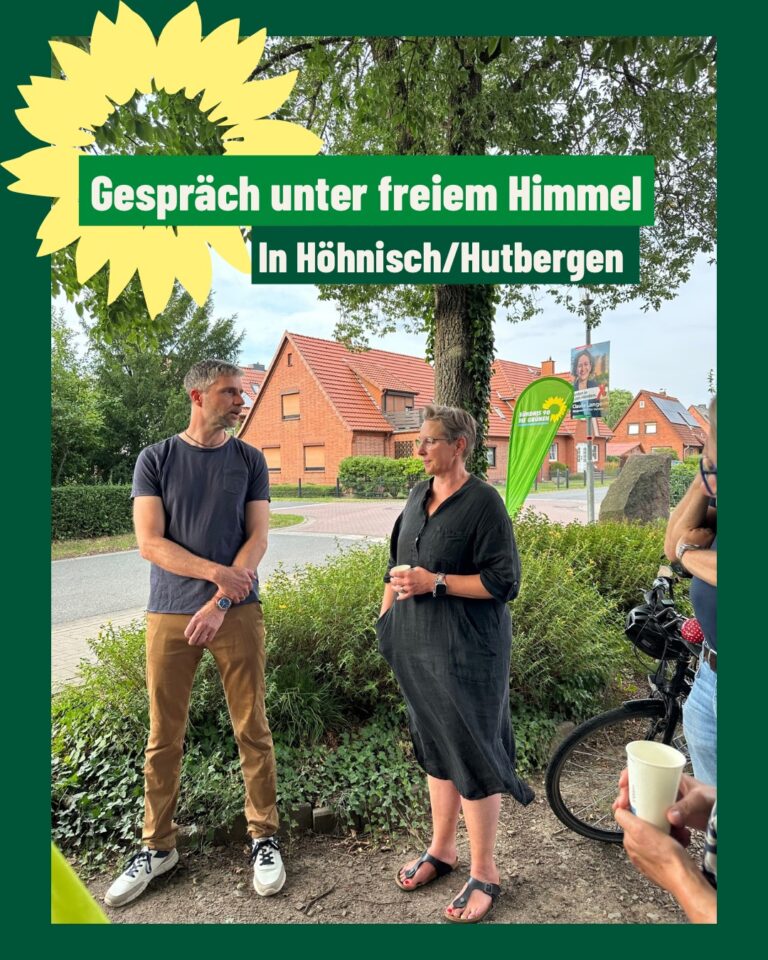 Gespräch unter freiem Himmel