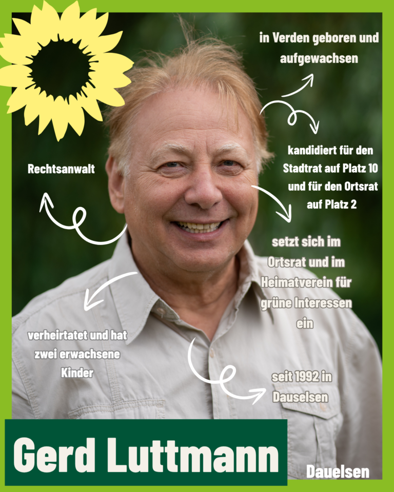Stadtrat: Gerd Luttmann