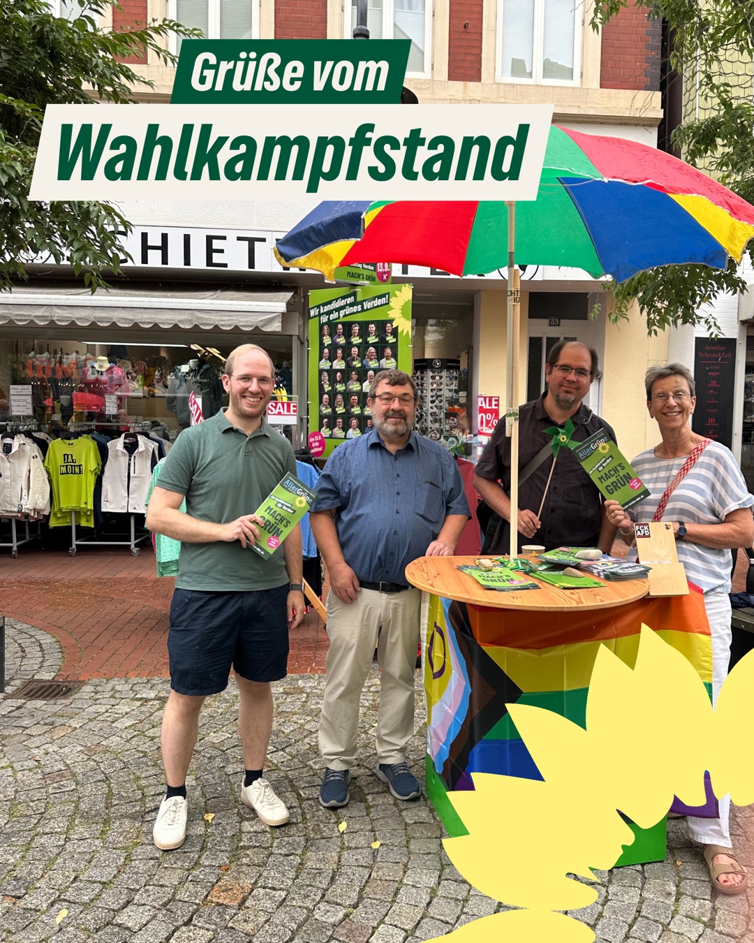 Wahlkampfstand