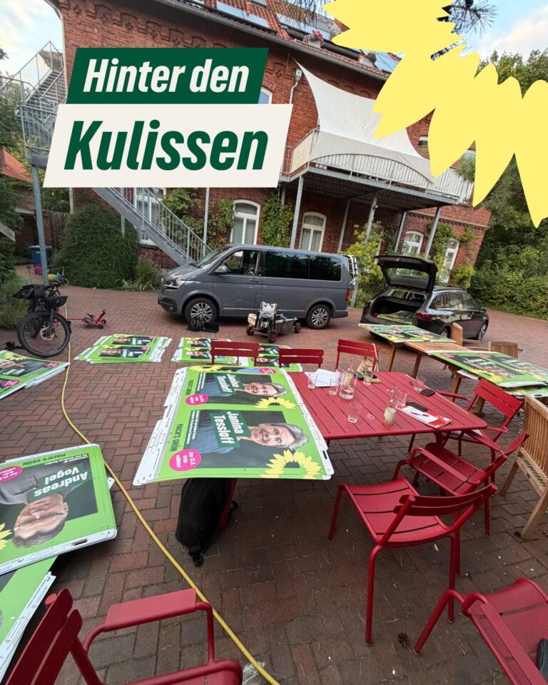 Hinter den Kulissen